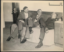 Load image into Gallery viewer, Type 1 Charlie Conacher + Wes Adams + Baldy Cotton Photo Vintage Hockey NHL
