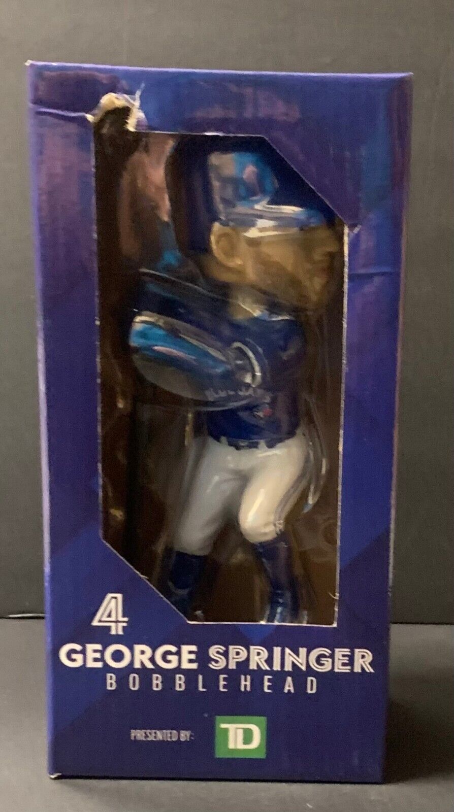 Toronto Blue Jays George Springer Bobblehead SGA MLB Baseball New In Box