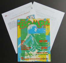 Load image into Gallery viewer, 1979 January Vintage Issue BOMP! Punk Rock Magazine - Ramones Devo Wire LOAs
