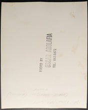 Load image into Gallery viewer, 1972 George Harrison Original Type 1 Photograph The Beatles Rock&amp;Roll Music LOA
