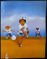 1980 Toronto Blue Jays MLB Baseball 4th Season Christmas Card Vintage