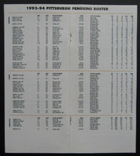 Load image into Gallery viewer, 1993-1994 NHL Pittsburgh Penguins Training Camp Guide Mario Lemieux MVP Cover
