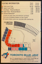 Load image into Gallery viewer, 1977 Toronto Blue Jays Inaugural Season 1st Year Schedule Baseball MLB Sked
