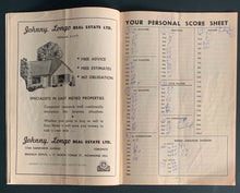 Load image into Gallery viewer, 1954 CNE Stock Car Racing Program Autographed x6 Drivers Cover + Inside Pages
