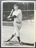 1937 New York Yankee George Selkirk Vintage Type 1 Photo World Series Preparing