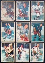 Load image into Gallery viewer, 1953-54 Parkhurst Hockey Cards Full Set Low Grade NHL Beliveau Worsley RC KSA 1
