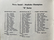Load image into Gallery viewer, 1961 Little NHL Minor Hockey Tournament Program Bobby Orr Parry Sound Vintage

