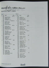 Load image into Gallery viewer, 1996 Atlanta Olympics Day 16 Program + Track &amp; Field Insert Omar Linares Cuba
