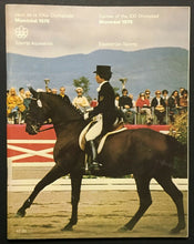 Load image into Gallery viewer, 1976 Montreal Summer Olympics Equestrian Program Princess Anne Cover Photo

