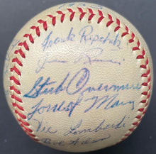 Load image into Gallery viewer, 1953 Toronto Maple Leafs Baseball Team Signed Ball Autographed x19 MILB LOA
