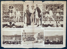 Load image into Gallery viewer, Mid-Week Pictoral Magazine July 7 1921 Dempsey Vs Carpentier Fight In New Jersey
