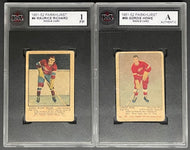 1951-52 Parkhurst Near Complete Set 102/105 Hockey Cards NHL Howe Richard RC KSA