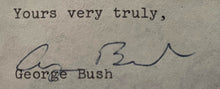 Load image into Gallery viewer, George H.W. Bush Signed 1971 United States Representative Letter Autographed JSA
