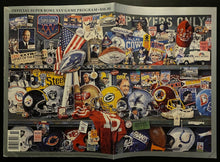 Load image into Gallery viewer, 1991 NFL Football Super Bowl XXV Program New York Giants Buffalo Bills Vintage

