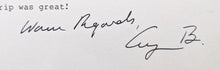 Load image into Gallery viewer, 1983 Vice President George H.W. Bush Autographed Signed Card US Politics JSA LOA
