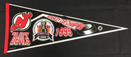 1995 Stanley Cup Championship Pennant NHL Hockey New Jersey Devils
