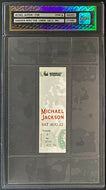 1992 Michael Jackson Dangerous World Tour Wembley Stadium Concert Ticket iCert