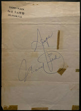 Load image into Gallery viewer, 1963 Vintage Signed Jayne Mansfield Autograph Cherry Plaza Hotel Stationary LOA

