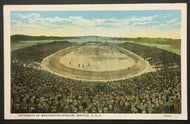 1920's University Of Washington Stadium Seattle Post Card Vintage Football