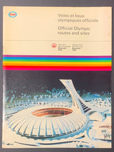Load image into Gallery viewer, 1976 Montreal Summer Olympics Official Program Describes Venues + Transit Routes

