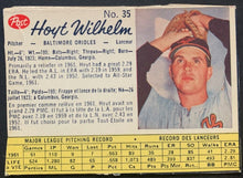 Load image into Gallery viewer, 1962 Hoyt Wilhelm White Back Canadian Post Trading Card #35 MLB Baltimore VTG
