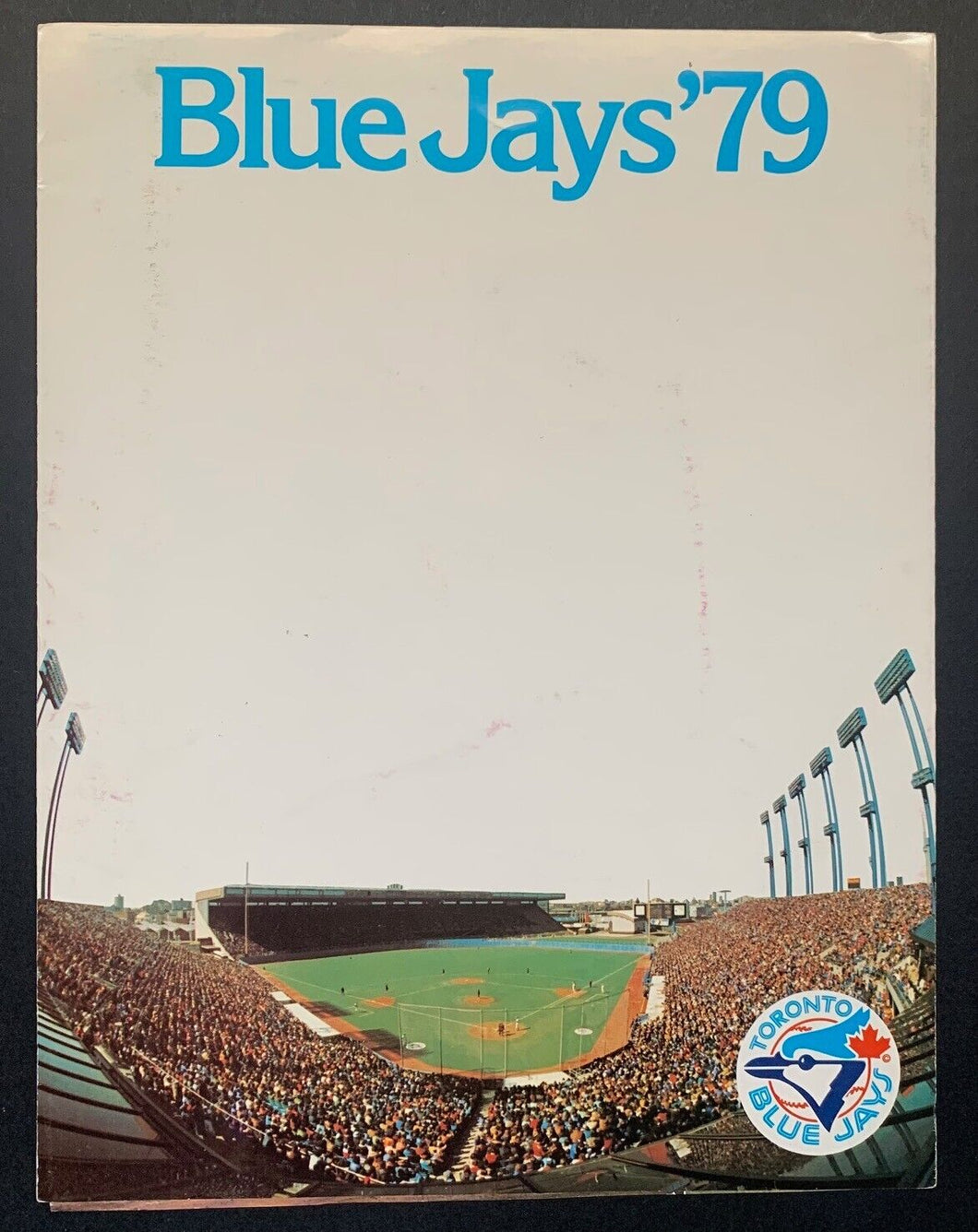 1979 Toronto Blue Jays Vintage Season Ticket Fold-Out Brochure MLB Baseball