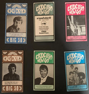 6 1970 Record Charts Featuring Major Recording Artist Photos Elvis The Who VTG