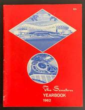 Load image into Gallery viewer, 1962 Washington Senators MLB Baseball Yearbook Vintage Year Book

