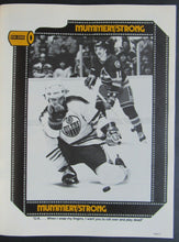 Load image into Gallery viewer, 1982 Northlands Coliseum NHL Program Oilers vs Bruins - Gretzky 92 Goal Season
