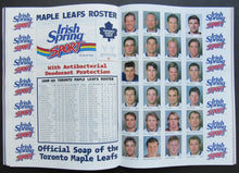 Load image into Gallery viewer, 1999 Air Canada Centre NHL Program Toronto Maple Leafs vs Carolina Hurricanes
