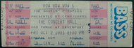 1981 Bow Wow Wow + The Shakin Pyramids Vintage Unused Concert Ticket Toronto