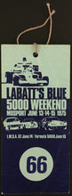 Load image into Gallery viewer, 1975 Labatt&#39;s Blue 5000 Weekend Pass Ticket Mosport Racing Formula 1 Vintage
