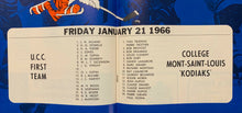 Load image into Gallery viewer, 1966 Maple Leaf Gardens Upper Canada College Hockey Night Program Bill Hewitt
