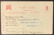 Load image into Gallery viewer, Robert Peary Signed Raphael Tuck &amp; Sons Postcard Explorer Rare Autograph JSA LOA
