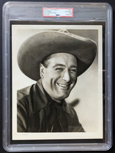 Load image into Gallery viewer, 1938 Lou Gehrig Original Type 1 Photograph Rawhide Movie Slabbed PSA LOA
