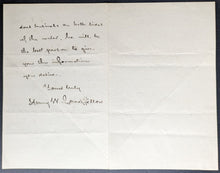 Load image into Gallery viewer, 1874 Henry Wadsworth Longfellow Signed Hand Written Letter Autographed JSA LOA
