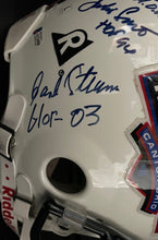 Load image into Gallery viewer, 1996 NFL Pro Football Hall Of Fame Game Signed x20 Riddell Helmet Beckett LOA
