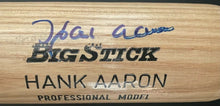 Load image into Gallery viewer, MLB Baseball Hall of Famer Hank Aaron Signed Adirondack Bat Autographed JSA LOA
