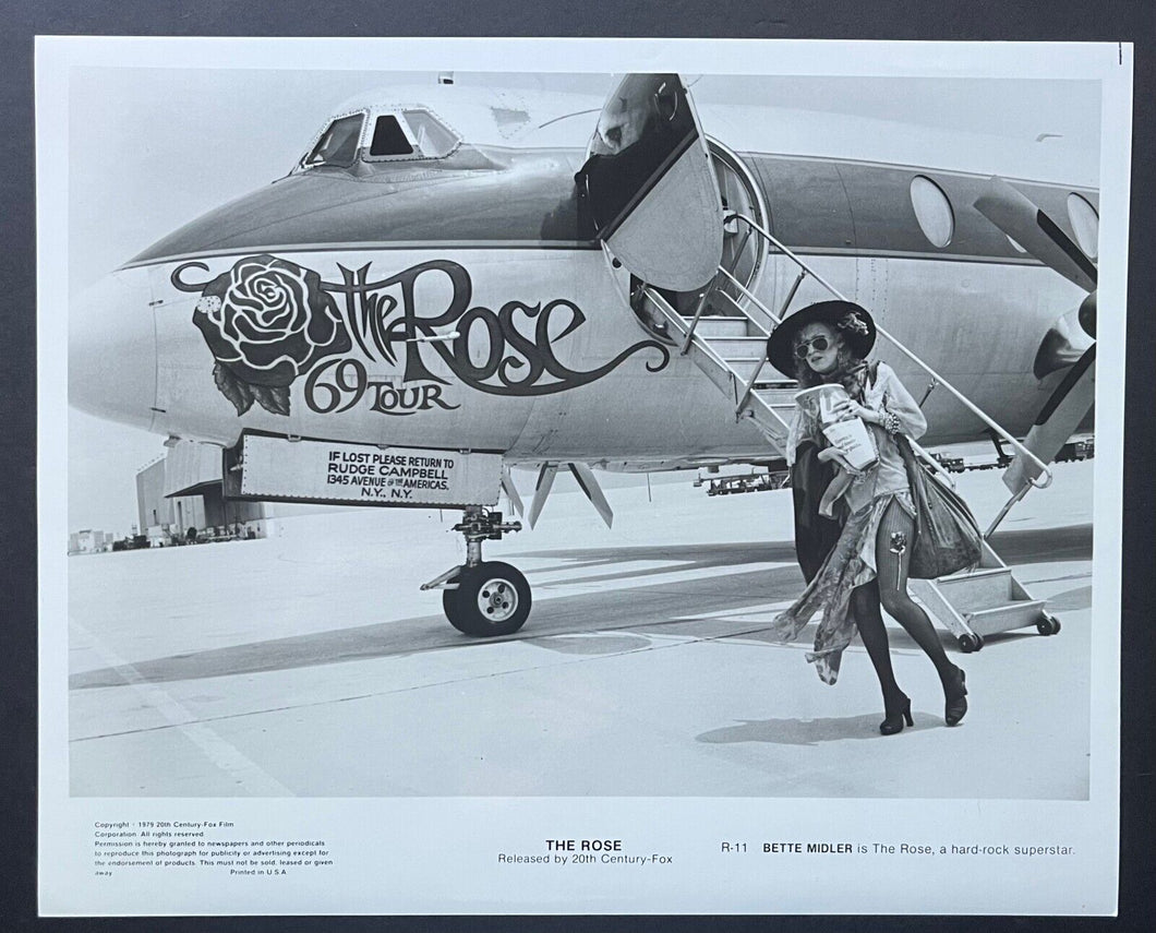 1979 Movie The Rose Vintage Lobby Card Bette Midler Publicity Photo