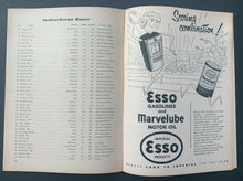 Load image into Gallery viewer, 1954 CFL Football Program Winnipeg Blue Bombers vs Saskatchewan Roughriders
