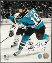 Load image into Gallery viewer, Joe Thornton Autographed Signed San Jose Sharks NHL Hockey Photo AJ COA
