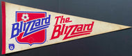1979-84 Toronto Blizzard NASL Vintage Full Size Soccer Team Pennant Defunct