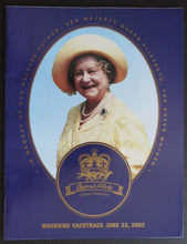 Load image into Gallery viewer, 2002 Woodbine Racetrack Queens Plate 143rd Running Program / TJ&#39;s Lucky Moon
