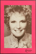 Circa 1970 Vintage Riviera Las Vegas Versailles Room Menu Helen Reddy Pictured