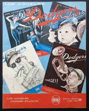 Load image into Gallery viewer, 1962 Los Angeles Dodgers MLB Baseball Program 1st Season Dodger Stadium St Louis
