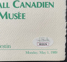 Load image into Gallery viewer, 1989 Mickey Mantle Autographed Canadian Baseball Hall Of Fame Program Signed JSA
