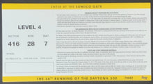 Load image into Gallery viewer, 2016 Daytona 500 Racing Ticket Closest Race In Daytona History Hologram Ticket
