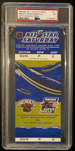 Load image into Gallery viewer, Wayne Gretzky Super Skills Saturday Final NHL All Star Game Full Ticket PSA 7
