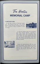 Load image into Gallery viewer, 1985 Tim Hortons Children's Foundation + Buffalo Sabres Oldtimers Hockey Program
