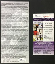 Load image into Gallery viewer, Gordie Howe Autographed Mr Hockey Promo NHL Vtg Hockey Red Wings JSA
